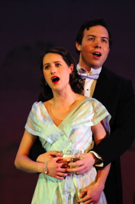 Christopher Lowery and Susana Hurrell in Handel's 'Alessandro' at London's Royal College of Music. Photo © 2009 Chris Christodoulou