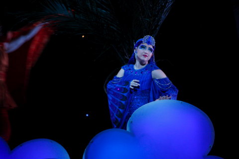 Désirée Rancatore as The Nightingale in 'The Birds'. Photo © 2009 Robert Millard