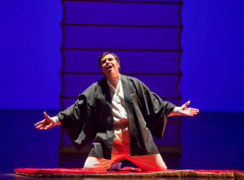 Carlo Ventre as B F Pinkerton. Photo © 2009 Ken Howard