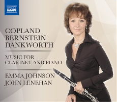 Copland - Bernstein - Dankworth: Music for Clarinet and Piano. Emma Johnson. John Lenehan. © 2009 Naxos Rights International Ltd