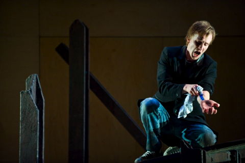 James Laing as Alessandro in English Touring Opera's production of Handel's 'Tolomeo'. Photo © 2009 Richard Hubert Smith