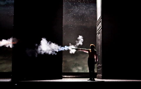 William Dazeley in the title role of the New Zealand Opera production of 'Eugene Onegin'. Photo © 2009 Jane Ussher