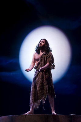 Wayne Tigges as Jokanaan in the Arizona Opera production of 'Salome'. Photo © 2009 Tim Fuller