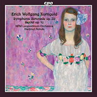 Korngold: Serenade; Sextet - NFM Leopoldinum Orchestra. © 2017 cpo (cpo 555 138-2)