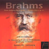 Brahms - Halida Dinova. &copy; 2003 Cantius Classics (CC 101)