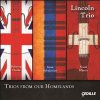 Trios from our Homelands - Lincoln Trio. &copy; 2016 Cedille Records (CDR 90000 165)