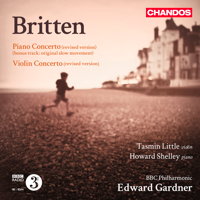 Britten: Piano Concerto; Violin Concerto - Little, Shelley, BBC Philharmonic / Gardner. &copy; 2013 Chandos Records Ltd (CHAN 10764)