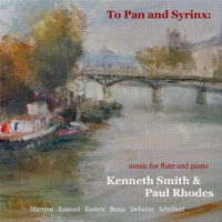 To Pan and Syrinx - music for flute and piano. &copy; 2008 K Smith and P Rhodes (dda25066)