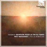 Messiaen: Quatuor pour la fin du temps - Trio Wanderer. &copy; Copyright: 2008 harmonia mundi sa (HMC 901987)