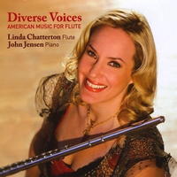 Diverse Voices - American music for flute. &copy; 2008 Linda Chatterton (LC8032)