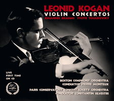 Leonid Kogan - Violin Concertos. &copy; 2015 Melodya (MEL CD 10 02328)