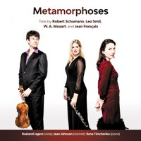 Metamorphoses - trios by Schumann, Smit, Mozart and Françaix. © 2017 Music and Media Consulting Ltd/MMC Recordings (MMC122)