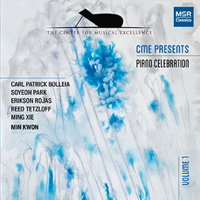 CME Presents Piano Celebration - Bolleia, Park, Rojas, Tetzloff, Xie, Kwon. &copy; 2015 Center for Musical Excellence (MS 1559)