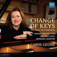 Change of Keys - One Piano, Three Keyboards. &copy; 2016 Carol Leone (MS 1616)