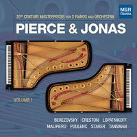 20th Century Masterpieces for 2 Pianos and Orchestra - Pierce & Jonas. © 2017 Pierce & Jonas (MS 1651)