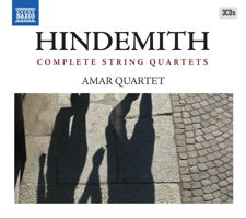 Hindemith Complete String Quartets - Amar Quartet. © 2011, 2012, 2015 and 2016 Naxos Rights US Inc (8.503290)