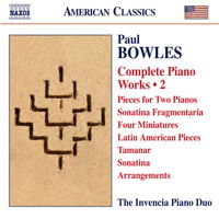Paul Bowles: Complete Piano Works 2. &copy; 2016 Naxos Rights US Inc (8.559787)