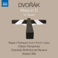 Dvorák: Mass in D; Te Deum. © 2017 Naxos Rights US Inc (8.573558)