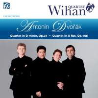 Dvor&aacute;k String Quartets Op 34 and Op 105 - Wihan Quartet. &copy; 2010 Wyastone Estate Limited (NI 6115)