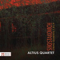 Altius Quartet - Shostakovich: String Quartets 7, 8 and 9. © 2017 Navona Records LLC (NV6125)